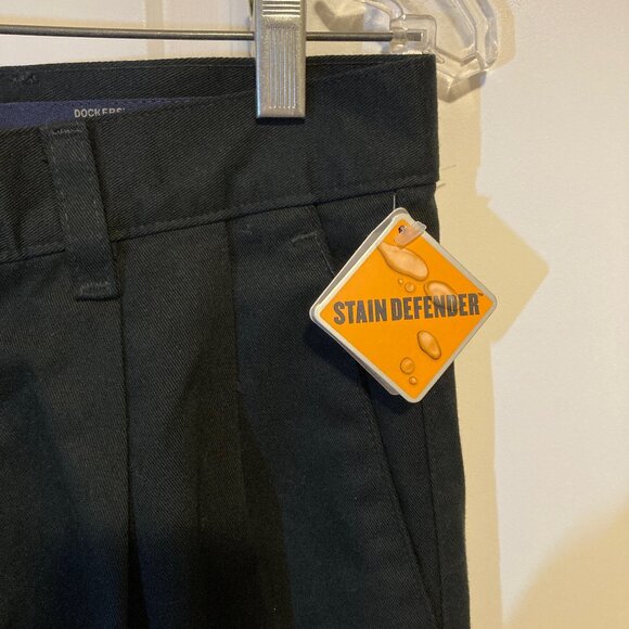 NEW Men's Black Dockers Original Khaki Relaxed Fit, 30x32 - Picture 3 of 7